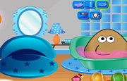 Pou Bathing