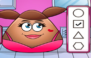 Pou Girl Eye Doctor